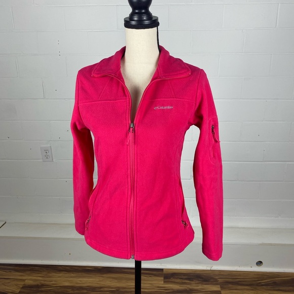 Columbia Jackets & Blazers - Columbia Women's Vibrant Pink Fleece Jacket